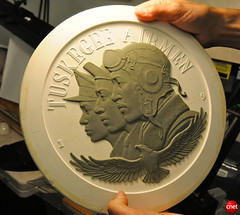 Tuskegee Airmen Coin Clay Cast