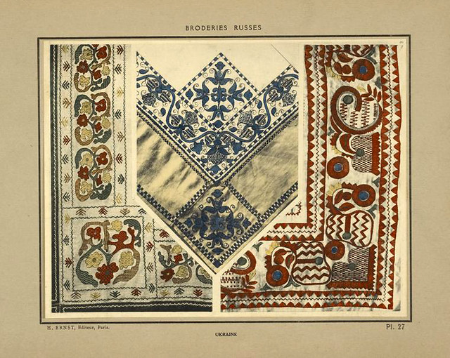 006-Manteles bordados-Ucrania-Broderies russes tartares armeniennes 1925