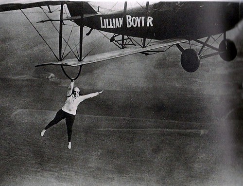 Lillian Boyer,stunt flying acrobat