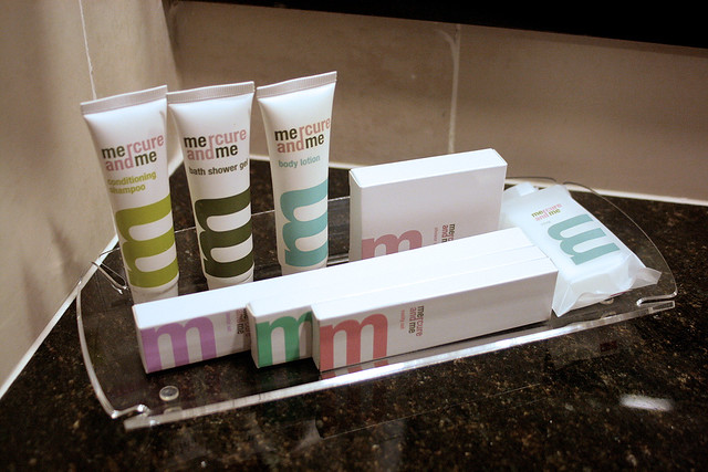 I love the revamped look of the toiletries