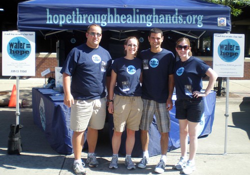 Water = Hope volunteer crew in Moline, IL