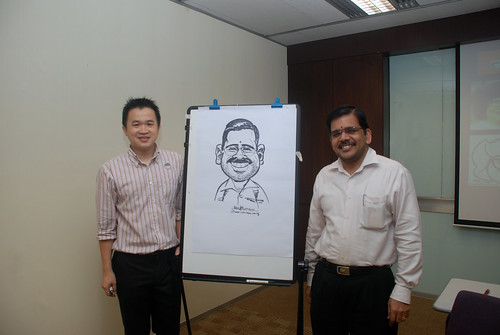 Caricature Workshop for AIA Robinson - Day 4 - 18