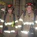 Boy Scout visit fire department