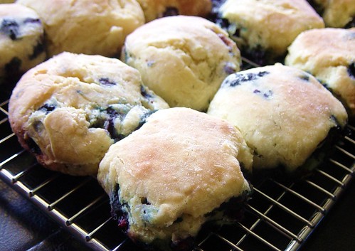 Lorraine's British Baking Powder Blueberry Tea Biscuits