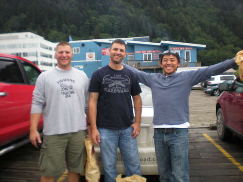 Rory, Chris and Nao in Juneau