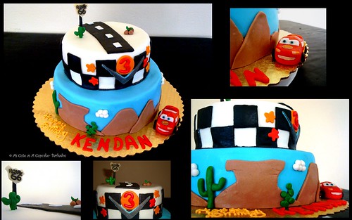 pixar cars cake. Pixar#39;s CARS movie cake for a