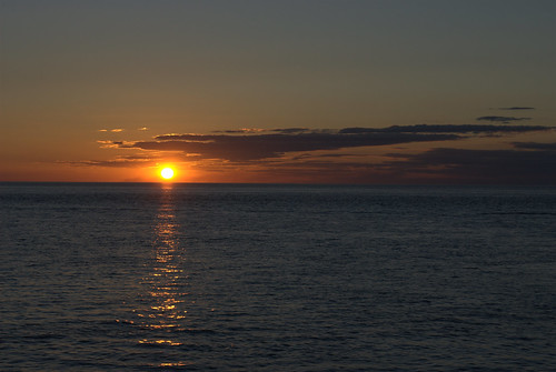 Sunset from Spirit of Hervey Bay