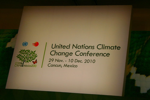 UNFCCC COP16 Sign