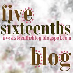 five sixteenths blog button