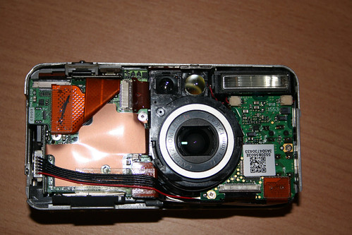Canon S50 Powershot disassembled