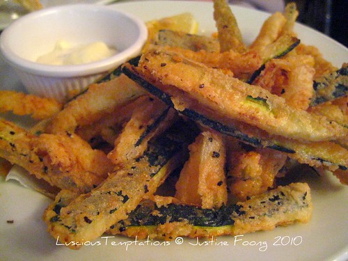 Zucchini Frittes with Basil Mayonnaise - Randall and Aubin