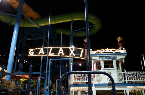 River Boat and Galaxi Sign