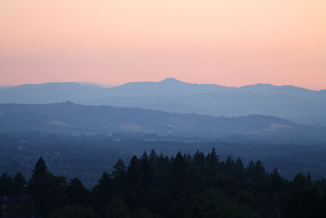 A "Blue Ridge" Sunset