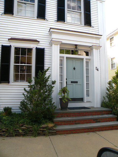 Historic Homes of Newburyport White House blue door