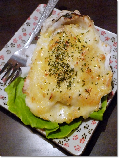 Cheese Baked Oyster