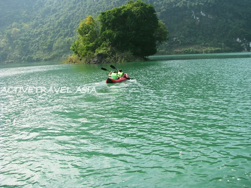 Ba Be lake, Bac Kan, Vietnam