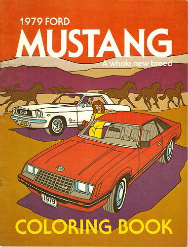 1979 Ford Mustang Coloring Book