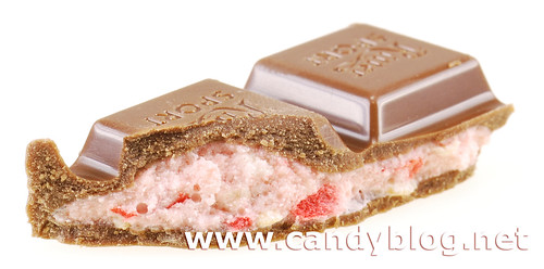 Ritter Sport Milk Chocolate with Strawberry Creme
