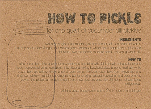 How To Pickle (Staplehouse Style)