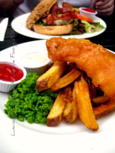 Burger and Fish & Chips - The Woolpack, Bermondsey