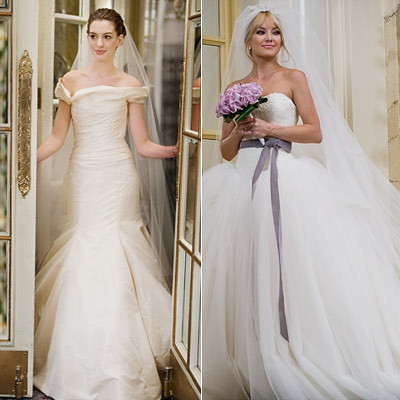 Kate Hudson and Anne Hathaway in the movie Bride-Wars