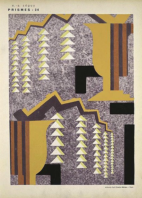030-Prismes 40 planches de dessins et coloris nouveaux 1931- Eugene Alain Seguy