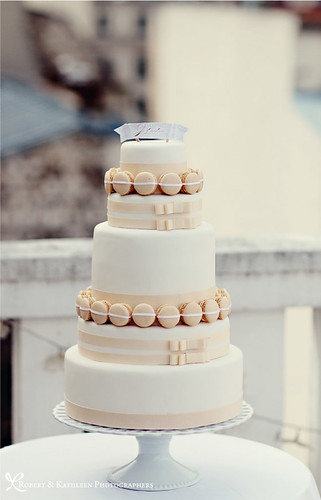 Macaron Wedding CakeParisFashionShootRobertKathleenPhotographersStyle 