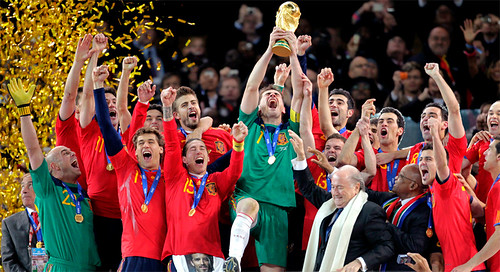 España Campeona del Mundo de Fútbol