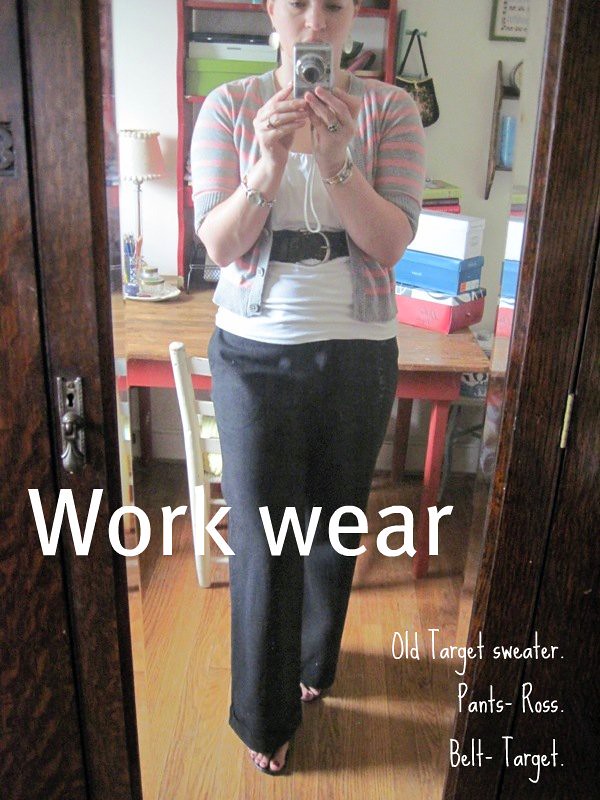 What I Wore- Work Wear