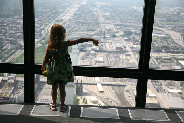 Chicago (ILL) Willis Tower ( Ex. SEARS Tower ) 1974, Near South Side, 