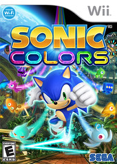 Sonic Colors Wii Packfront