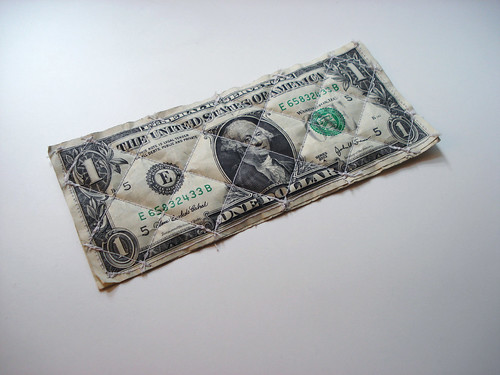 Ed Vince, Quilted Dollar', 2010