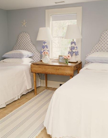 Ruthie Sommers Interiors - Beachy Chic Guest Bedroom