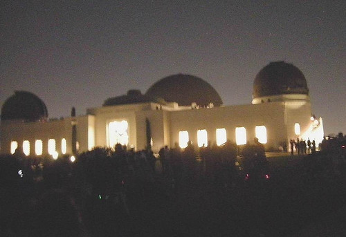 Observatory at night