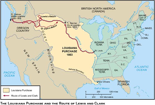 1803-1806 Louisiana Purchase