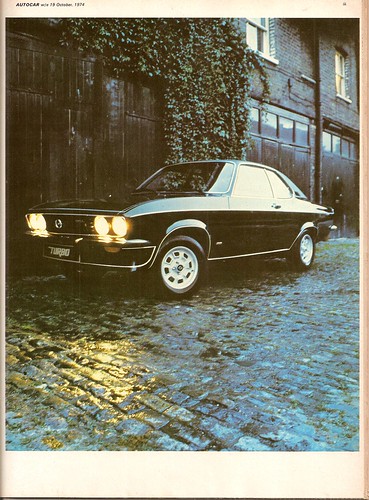 Opel Manta A Turbo Advert 1974 2