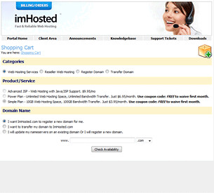 ImHosted Contact Information
