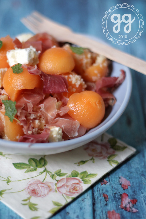 prosciutto & melone restyling (con cous cous)