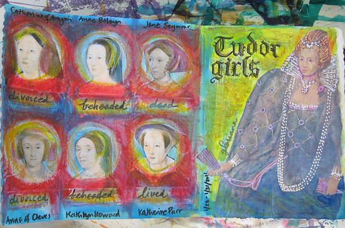 Tudor Girls - in progress