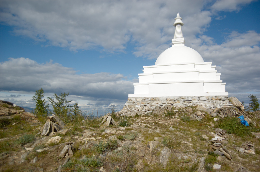 : Stupa on Ogoy island