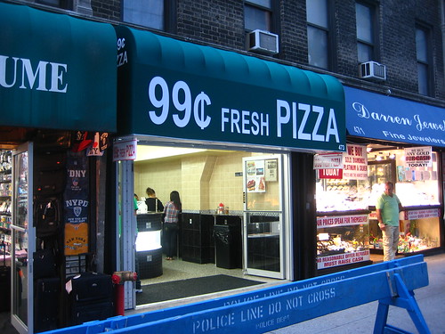99¢ Fresh Pizza on Lex