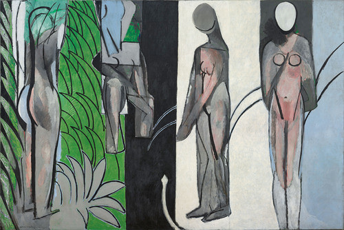 Bathers by a River, 1909-10, 1913, 1916-17, Henri Matisse. 