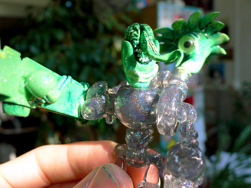 Charlize Harlow x Glyos Buildman (Rotopol Exclusive) sparkling in sunlight