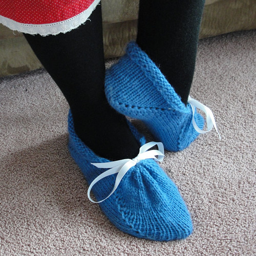 Graceful Slippers in Blue
