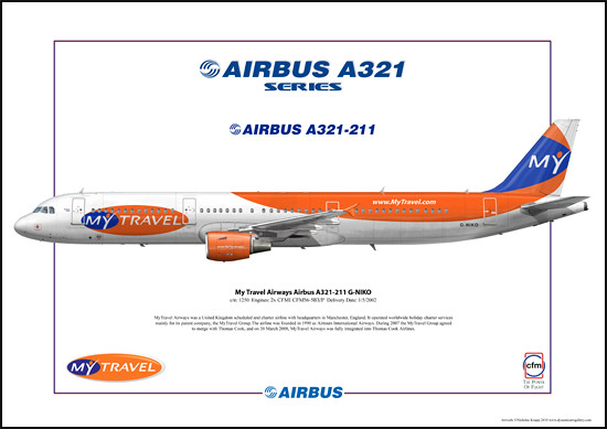 My Travel Airways Airbus A321-211 G-NIKO