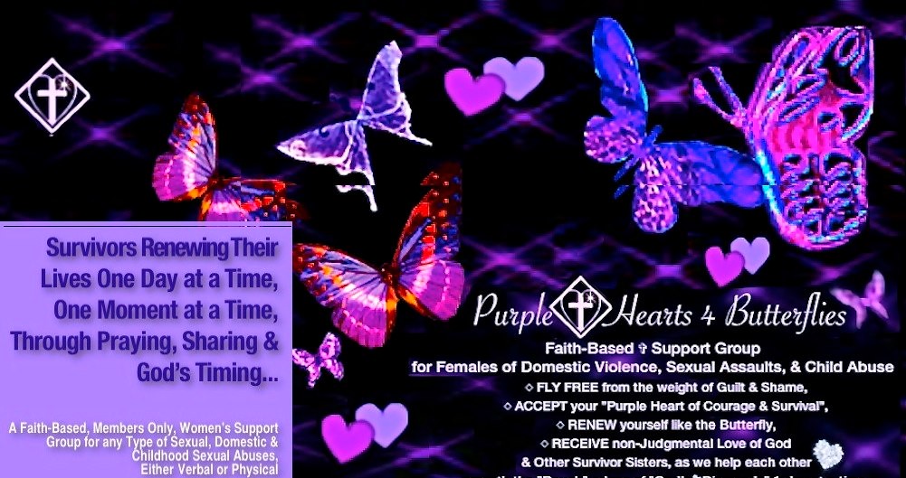 purple Hearts 4 Butterflies