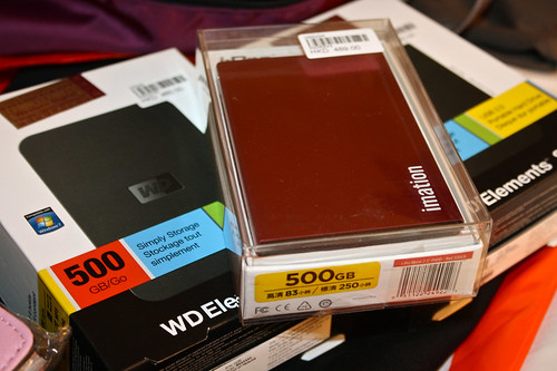 WD Elements & Imation Portable Hard Disk Drive