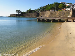 San Juan Bay with the City Walls of Old San Juan, Puerto Rico
