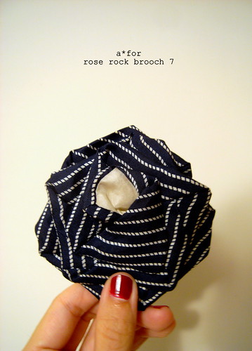 a*for...rose rock brooch 7