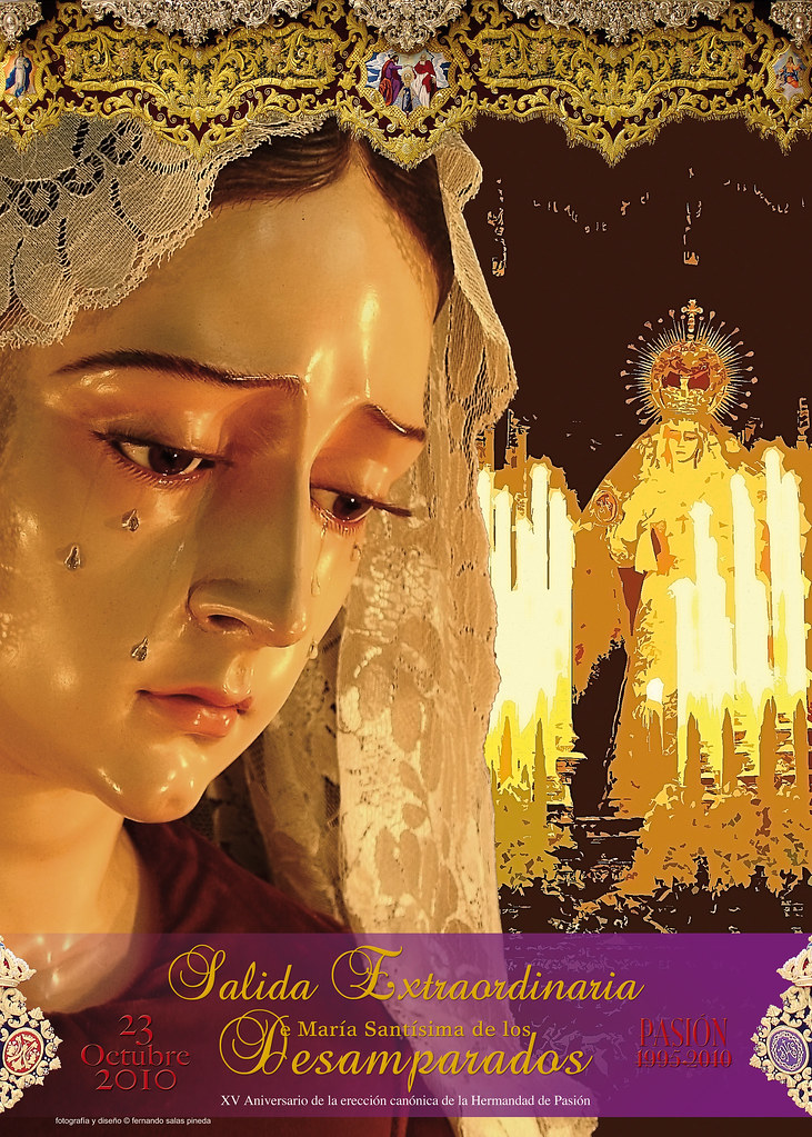 cartel Salida Extraordinaria María Santísima de los Desamparados